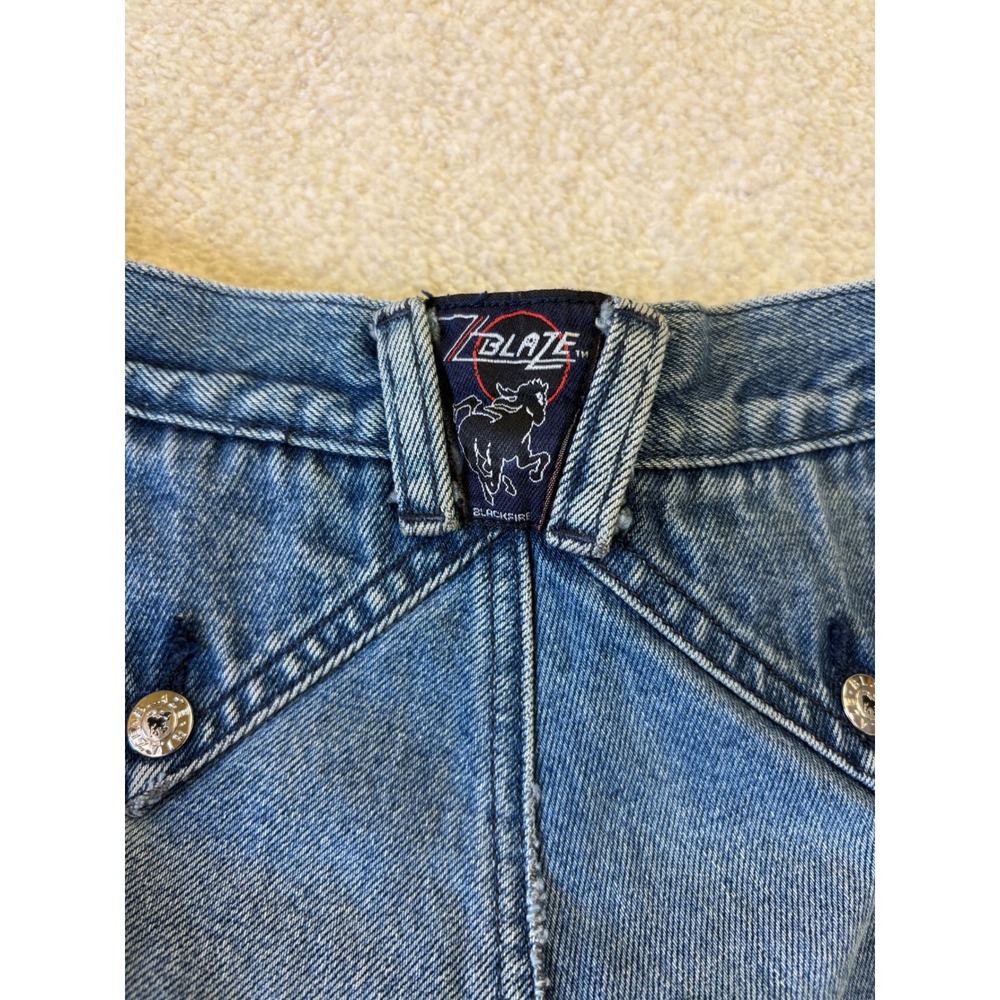 Vintage Blaze Blackfire Western Jeans Women's 5/26 High Rise Rodeo 100% Cotton - Picture 5 of 8